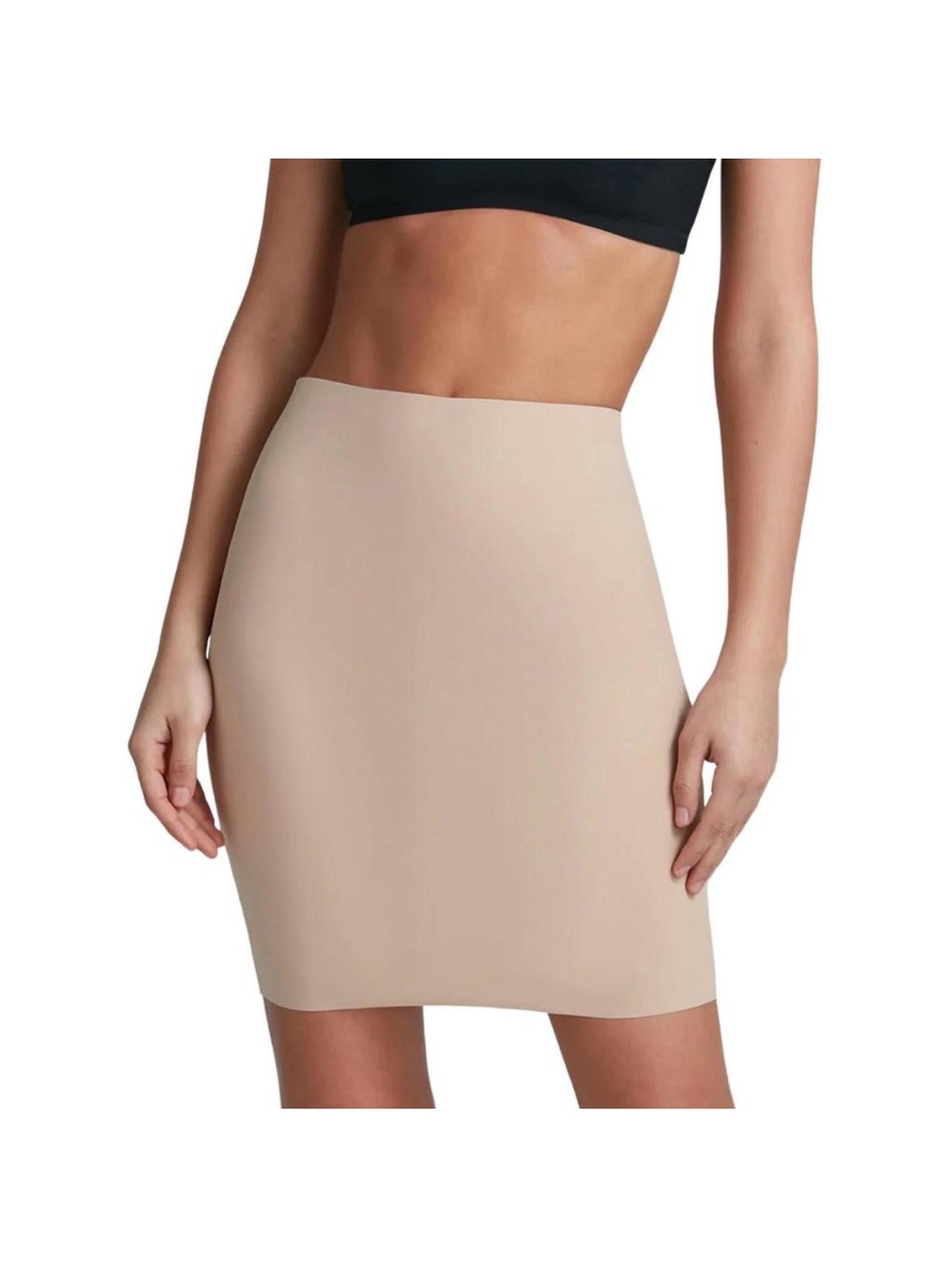 NEW COMMANDO classic half slip with control short in nude $118